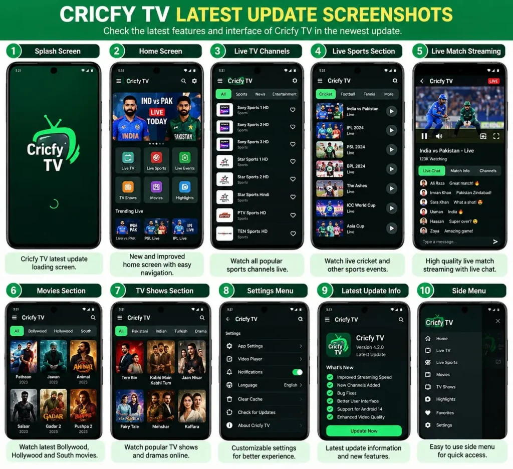 crickfy tv old version